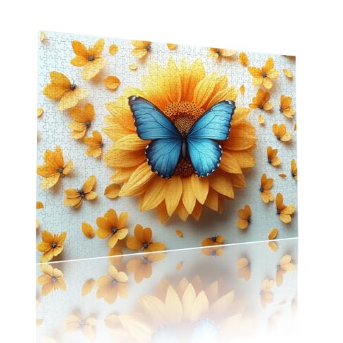 Schmetterling Puzzle für Erwachsene Kinder Anspruchsvoll 1000 teile Impossible Klassische Puzzles Schwer Blume ab 8 9 10 Jahre Mädchen Jungen Jigsaw Kunst Educa, für Dekoration Geschenke 50x75cm t-241 Schmetterling Puzzle für Erwachsene Kinder Anspruchsvoll 1000 teile Impossible Klassische Puzzles Schwer Blume ab 8 9 10 Jahre Mädchen Jungen Jigsaw Kunst Educa, für Dekoration Geschenke 50x75cm t-241 von Dirjuong