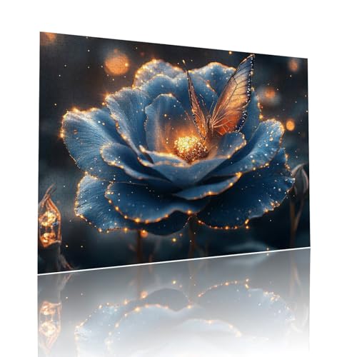 Schmetterling Puzzle für Erwachsene Kinder Anspruchsvoll 2000 teile Impossible Klassische Puzzles Schwer Blume ab 8 9 10 Jahre Mädchen Jungen Jigsaw Kunst Educa, für Dekoration Geschenke 70x99cm t-233 von Dirjuong
