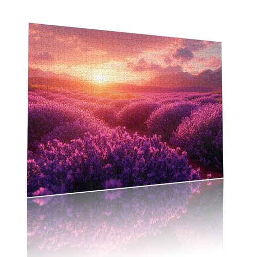 Sonnenuntergang Puzzle für Erwachsene Kinder Anspruchsvoll 1500 Teile Impossible Klassische Puzzles Schwer Lavendel ab 8 9 10 Jahre für Mädchen Jungen Jigsaw Kunst Educa, für Geschenke 57x87cm t-613 Sonnenuntergang Puzzle für Erwachsene Kinder Anspruchsvoll 1500 Teile Impossible Klassische Puzzles Schwer Lavendel ab 8 9 10 Jahre für Mädchen Jungen Jigsaw Kunst Educa, für Geschenke 57x87cm t-613 von Dirjuong