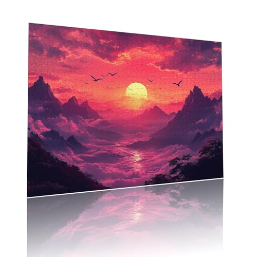 Sonnenuntergang Puzzle für Erwachsene Kinder Anspruchsvoll 5000 Teile Impossible Klassische Puzzles Schwer Landschaft ab 8 9 10 Jahre Mädchen Jungen Jigsaw Kunst Educa, für Geschenke 105x156cm t-531 Sonnenuntergang Puzzle für Erwachsene Kinder Anspruchsvoll 5000 Teile Impossible Klassische Puzzles Schwer Landschaft ab 8 9 10 Jahre Mädchen Jungen Jigsaw Kunst Educa, für Geschenke 105x156cm t-531 von Dirjuong
