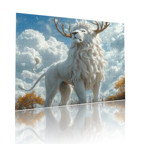 Tier Puzzle für Erwachsene Kinder Anspruchsvoll 1500 Teile Impossible Klassische Puzzles Schwer Das Biest ab 8 9 10 Jahre Mädchen Jungen Jigsaw Kunst Educa, für Dekoration und Geschenke 57x87cm t-83 Tier Puzzle für Erwachsene Kinder Anspruchsvoll 1500 Teile Impossible Klassische Puzzles Schwer Das Biest ab 8 9 10 Jahre Mädchen Jungen Jigsaw Kunst Educa, für Dekoration und Geschenke 57x87cm t-83 von Dirjuong