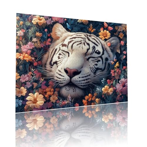 Tiger Puzzle für Erwachsene Kinder Anspruchsvoll 500 Teile Impossible Klassische Puzzles Schwer Blume ab 8 9 10 Jahre für Mädchen Jungen Jigsaw Kunst Educa, für Dekoration und Geschenke 38x52cm t-437 Tiger Puzzle für Erwachsene Kinder Anspruchsvoll 500 Teile Impossible Klassische Puzzles Schwer Blume ab 8 9 10 Jahre für Mädchen Jungen Jigsaw Kunst Educa, für Dekoration und Geschenke 38x52cm t-437 von Dirjuong