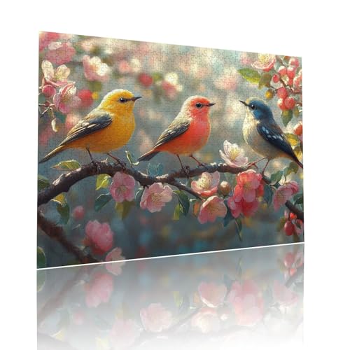 Vogel Puzzle für Erwachsene Kinder Anspruchsvoll 2000 Teile Impossible Klassische Puzzles Schwer Blume ab 8 9 10 Jahre Mädchen Jungen Jigsaw Kunst Educa, für Dekoration und Geschenke 70x99cm t-747 Vogel Puzzle für Erwachsene Kinder Anspruchsvoll 2000 Teile Impossible Klassische Puzzles Schwer Blume ab 8 9 10 Jahre Mädchen Jungen Jigsaw Kunst Educa, für Dekoration und Geschenke 70x99cm t-747 von Dirjuong