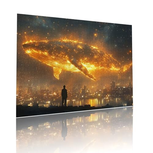 Wal Puzzle für Erwachsene Kinder Anspruchsvoll 1000 Teile Impossible Klassische Puzzles Schwer Traum ab 8 9 10 Jahre für Mädchen Jungen Jigsaw Kunst Educa, für Dekoration und Geschenke 50x75cm t-383 Wal Puzzle für Erwachsene Kinder Anspruchsvoll 1000 Teile Impossible Klassische Puzzles Schwer Traum ab 8 9 10 Jahre für Mädchen Jungen Jigsaw Kunst Educa, für Dekoration und Geschenke 50x75cm t-383 von Dirjuong