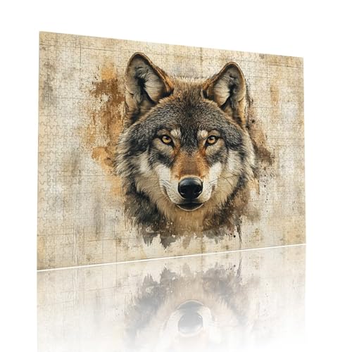 Wolf Puzzle für Erwachsene Kinder Anspruchsvoll 5000 Teile Impossible Klassische Puzzles Schwer Abstrakt ab 8 9 10 Jahre Mädchen Jungen Jigsaw Kunst Educa,für Dekoration und Geschenke 105x156cm t-411 Wolf Puzzle für Erwachsene Kinder Anspruchsvoll 5000 Teile Impossible Klassische Puzzles Schwer Abstrakt ab 8 9 10 Jahre Mädchen Jungen Jigsaw Kunst Educa,für Dekoration und Geschenke 105x156cm t-411 von Dirjuong
