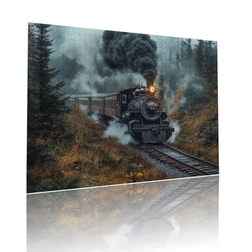 Zug Puzzle für Erwachsene Kinder Anspruchsvoll 200 Teile Impossible Klassische Puzzles Schwer Landschaft ab 8 9 10 Jahre Mädchen Jungen Jigsaw Kunst Educa, für Dekoration und Geschenke 25x35cm t-363 Zug Puzzle für Erwachsene Kinder Anspruchsvoll 200 Teile Impossible Klassische Puzzles Schwer Landschaft ab 8 9 10 Jahre Mädchen Jungen Jigsaw Kunst Educa, für Dekoration und Geschenke 25x35cm t-363 von Dirjuong