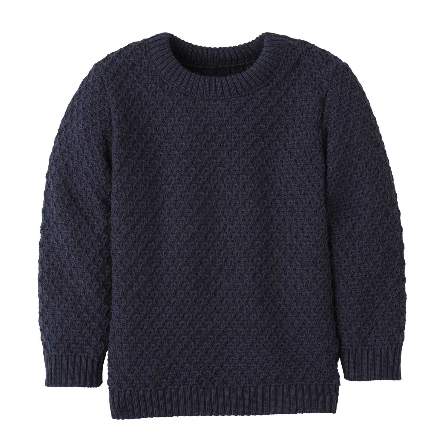 Disana Aran-Pullover - Indigo 86 / 92 Disana Aran-Pullover - Indigo 86 / 92 von Disana