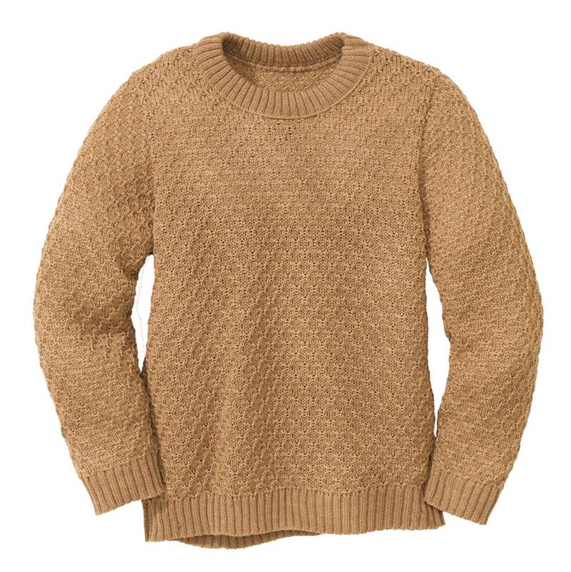 Disana Aran-Pullover  - Karamell 134 / 140 von Disana