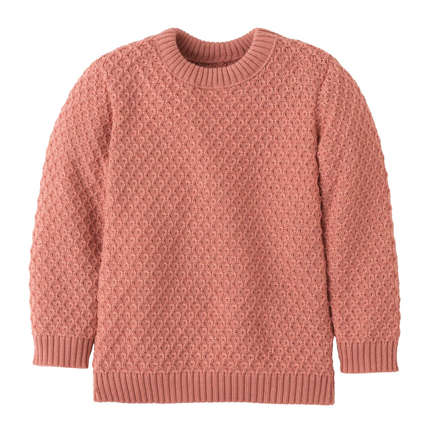 Disana Aran-Pullover - Softpink 86 / 92 Disana Aran-Pullover - Softpink 86 / 92 von Disana