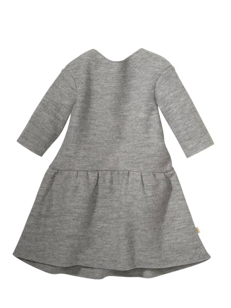 Disana Kleid aus Wolle - 110 / 116 kieselgrau von Disana