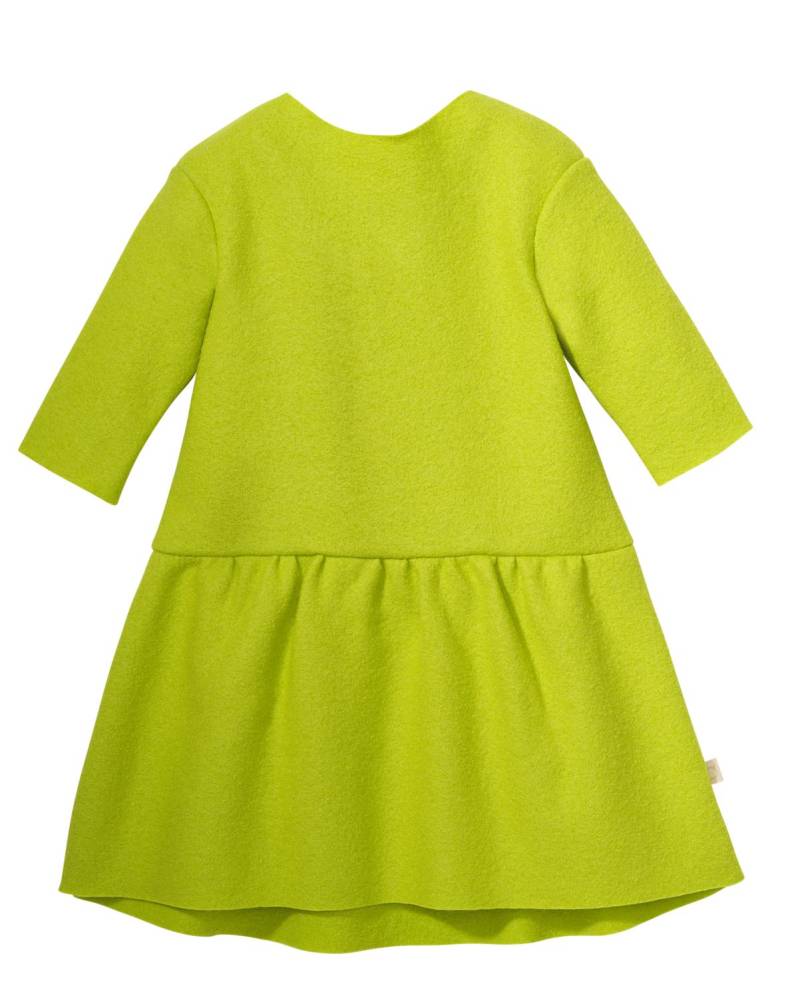 Disana Kleid aus Wolle - 86 / 92 apfelgrün von Disana