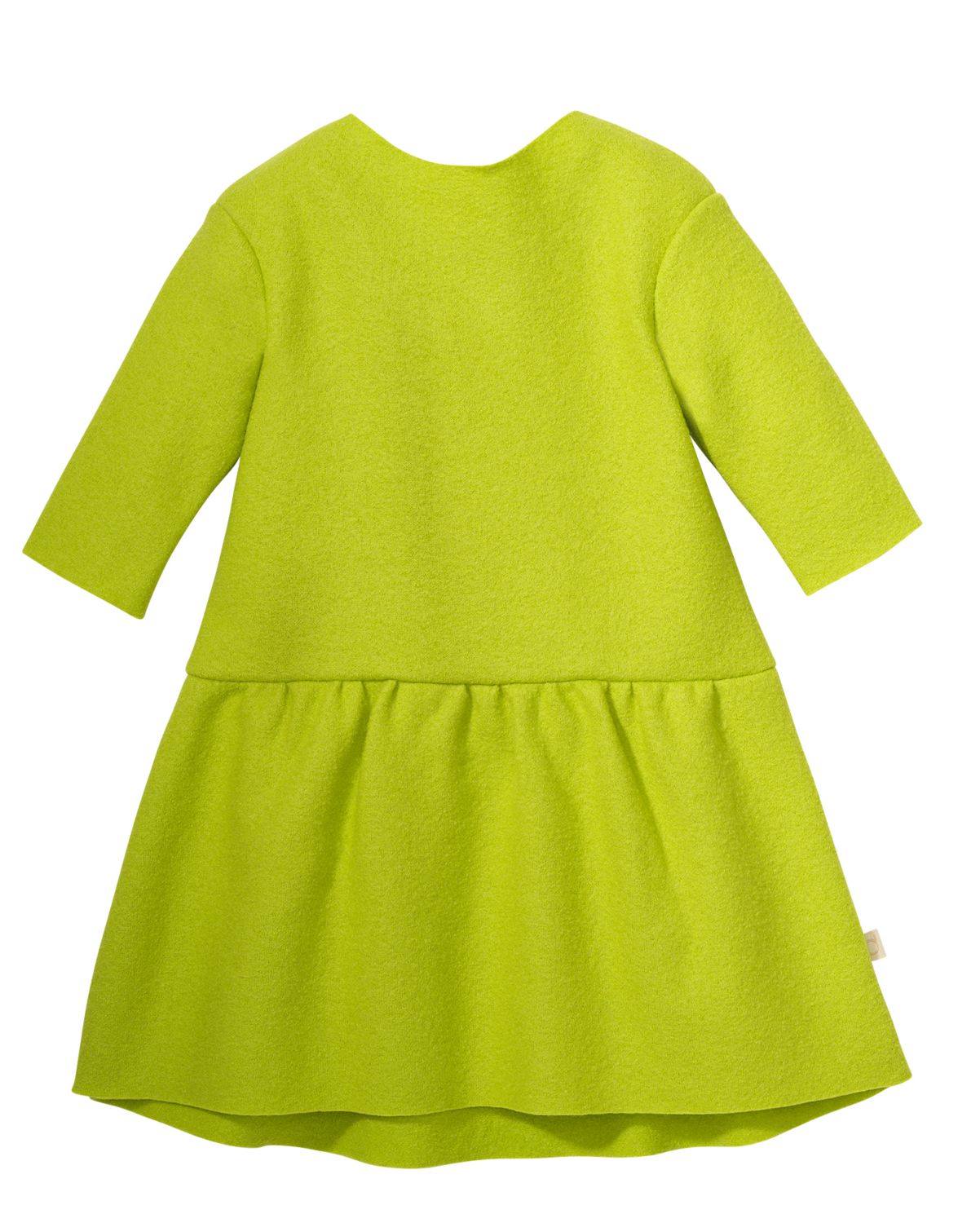 Disana Kleid aus Wolle - apfelgrün 74 / 80 von Disana