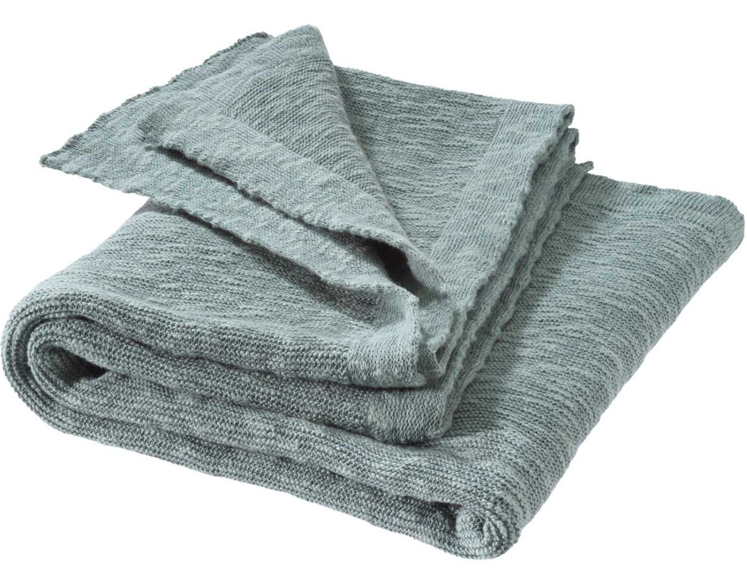 Disana Leinen-Decke - 80x100cm - Jade von Disana