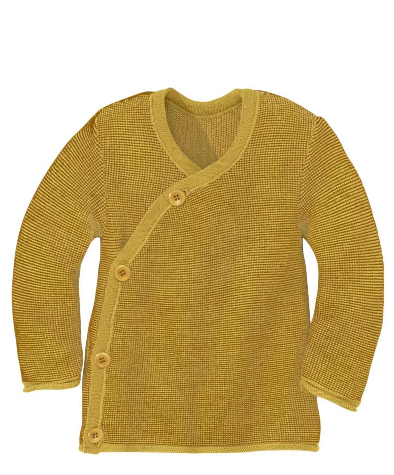 Disana Melange-Jacke - 74 / 80 Curry-Gold von Disana