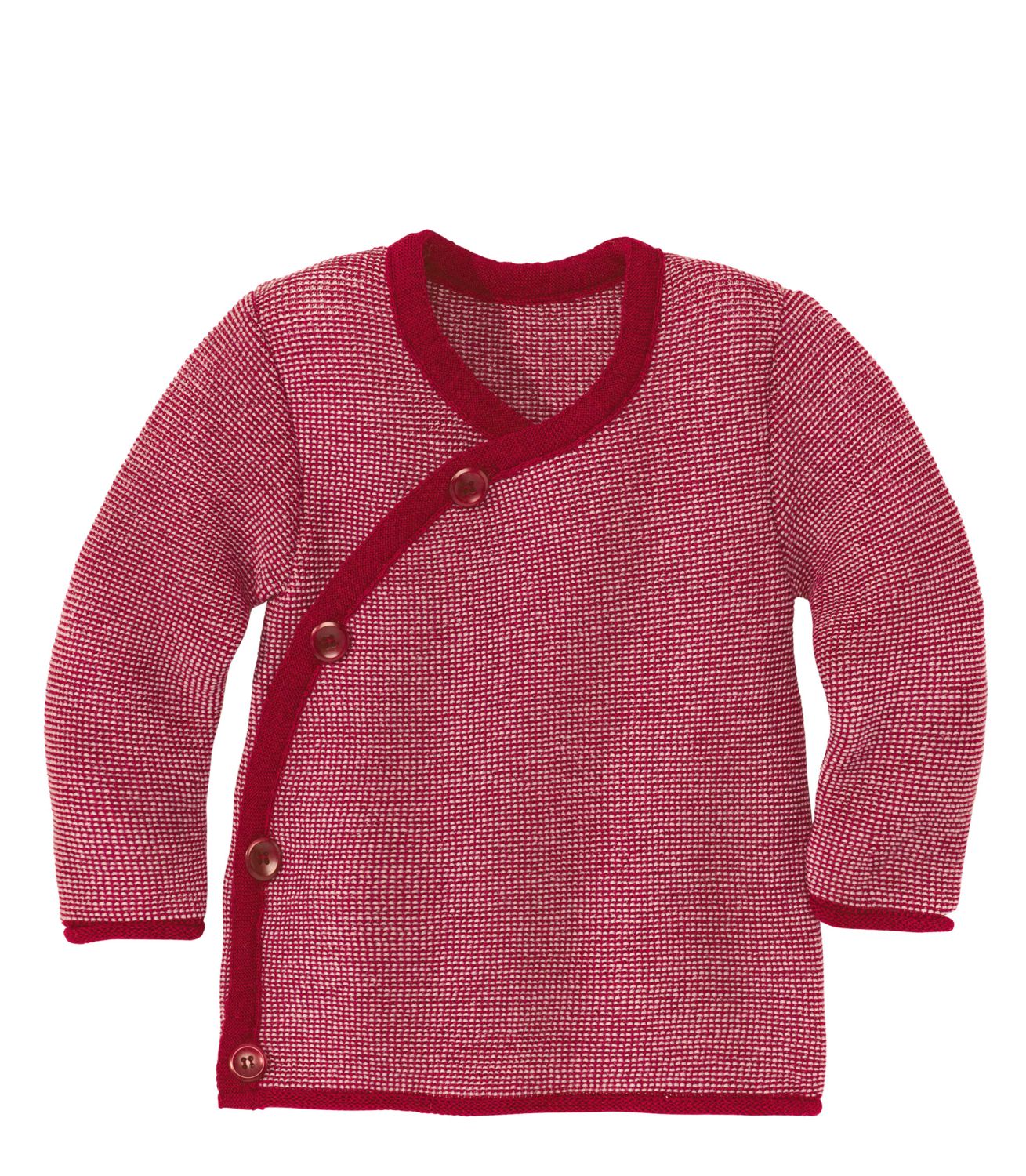 Disana Melange-Jacke - 86 / 92 Bordeaux-Rosé Disana Melange-Jacke - 86 / 92 Bordeaux-Rosé von Disana