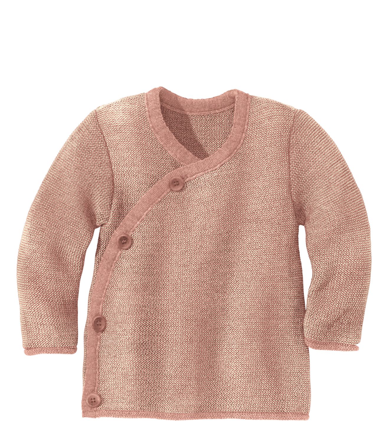 Disana Melange-Jacke - 86 / 92 Rosé-Natur Disana Melange-Jacke - 86 / 92 Rosé-Natur von Disana