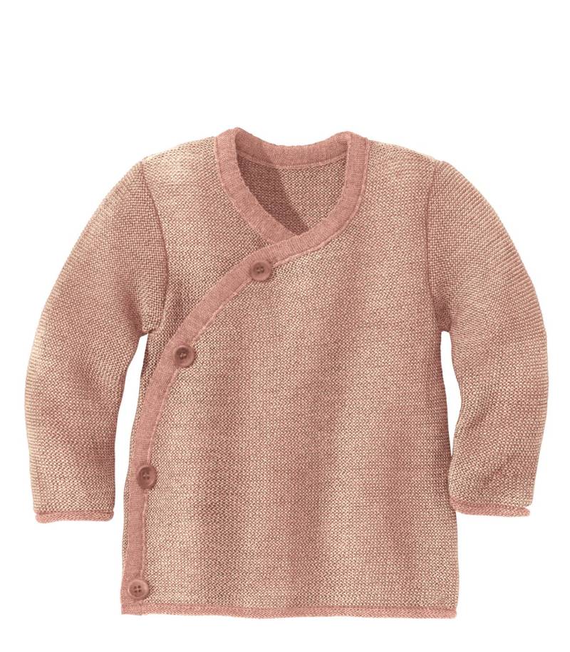 Disana Melange-Jacke - 86 / 92 Rosé-Natur von Disana
