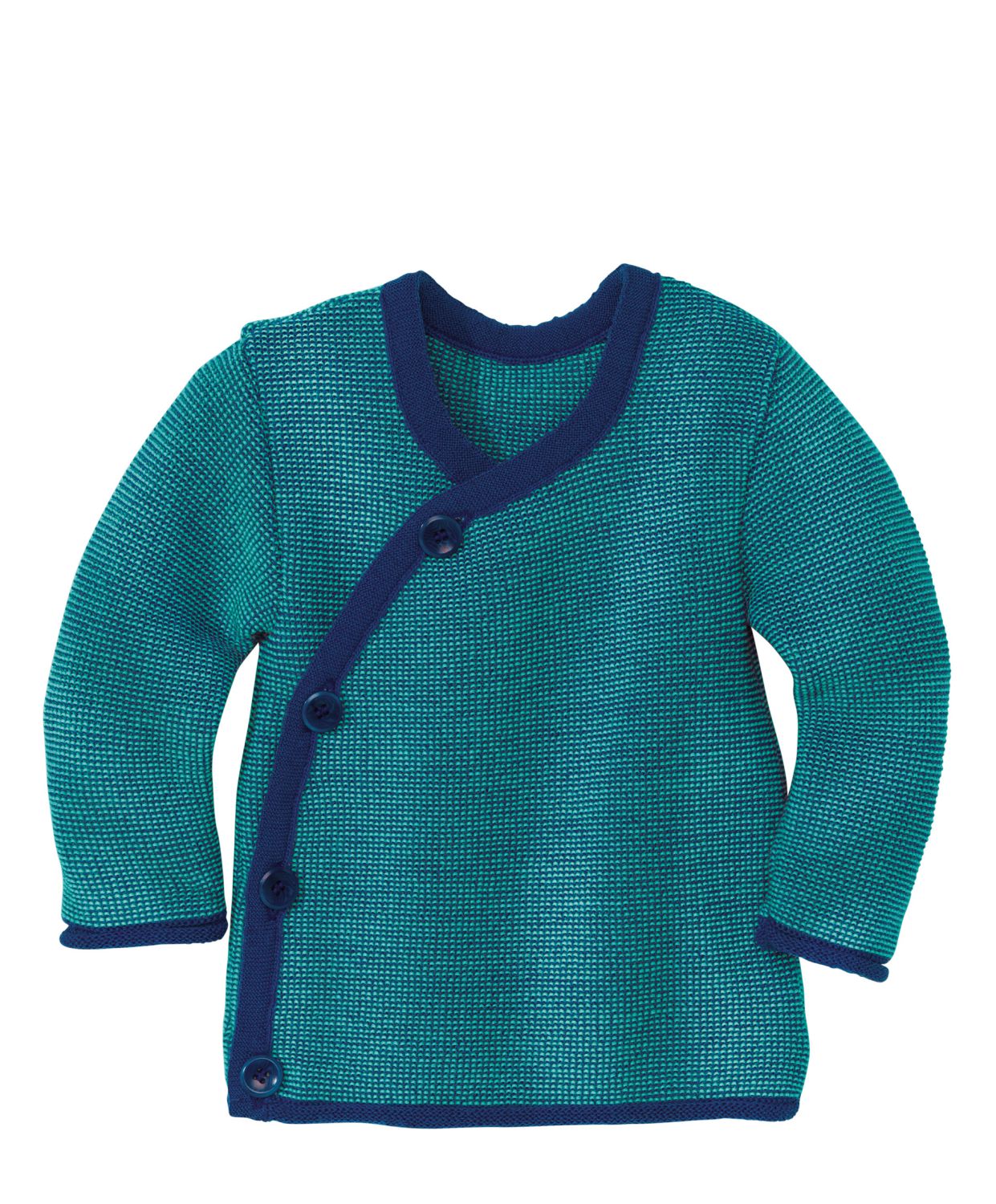 Disana Melange-Jacke - 98 / 104 Marine-Lagoon Disana Melange-Jacke - 98 / 104 Marine-Lagoon von Disana