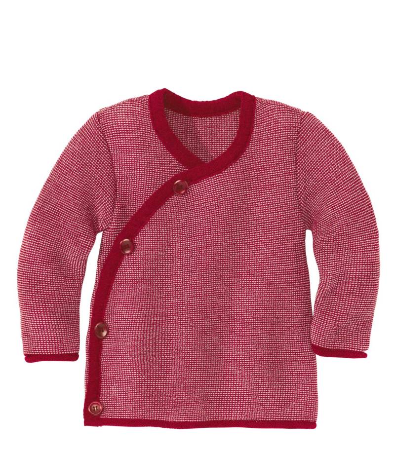 Disana Melange-Jacke - Bordeaux-Rosé 74 / 80 von Disana