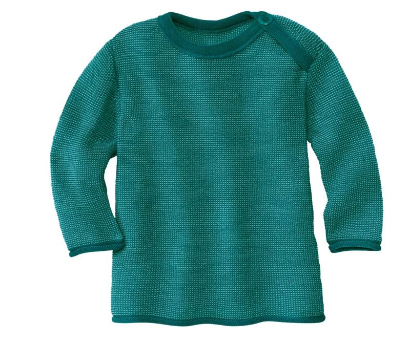 Disana Melange-Pullover - 62 / 68 Pacific-Lagoon von Disana