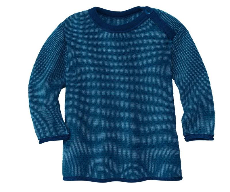 Disana Melange-Pullover - Marine-Lagoon 74 / 80 von Disana