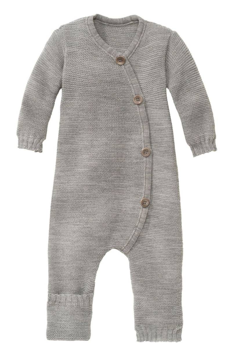 Disana Strick-Overall - 62 / 68 Grau von Disana