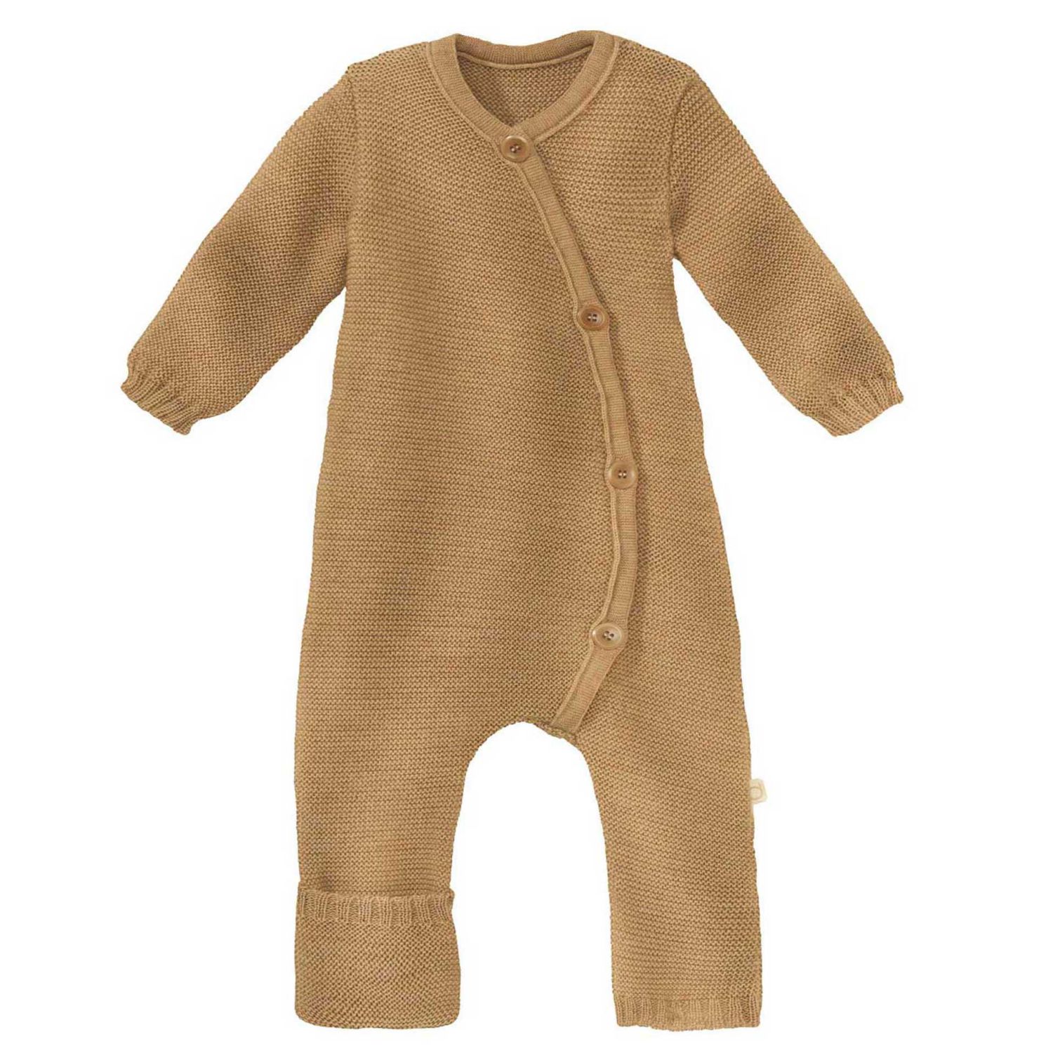 Disana Strick-Overall - 74 / 80 Karamell von Disana