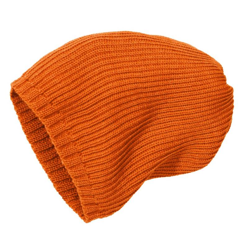 Disana Strickmütze - Orange Größe 02 von Disana