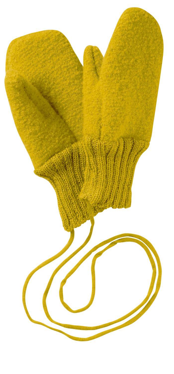 Disana Walk-Handschuhe - Größe 01 Curry von Disana