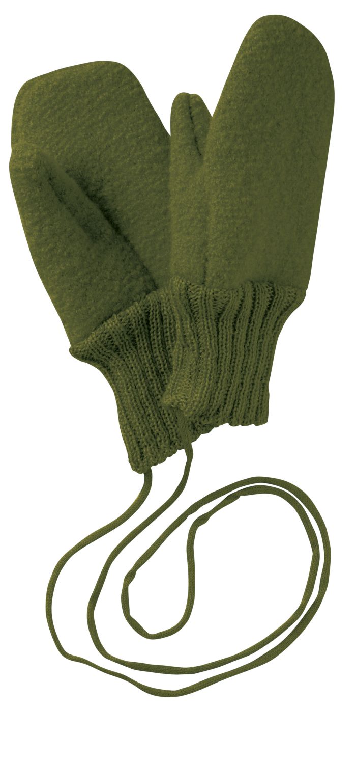 Disana Walk-Handschuhe - Oliv Größe 03 von Disana
