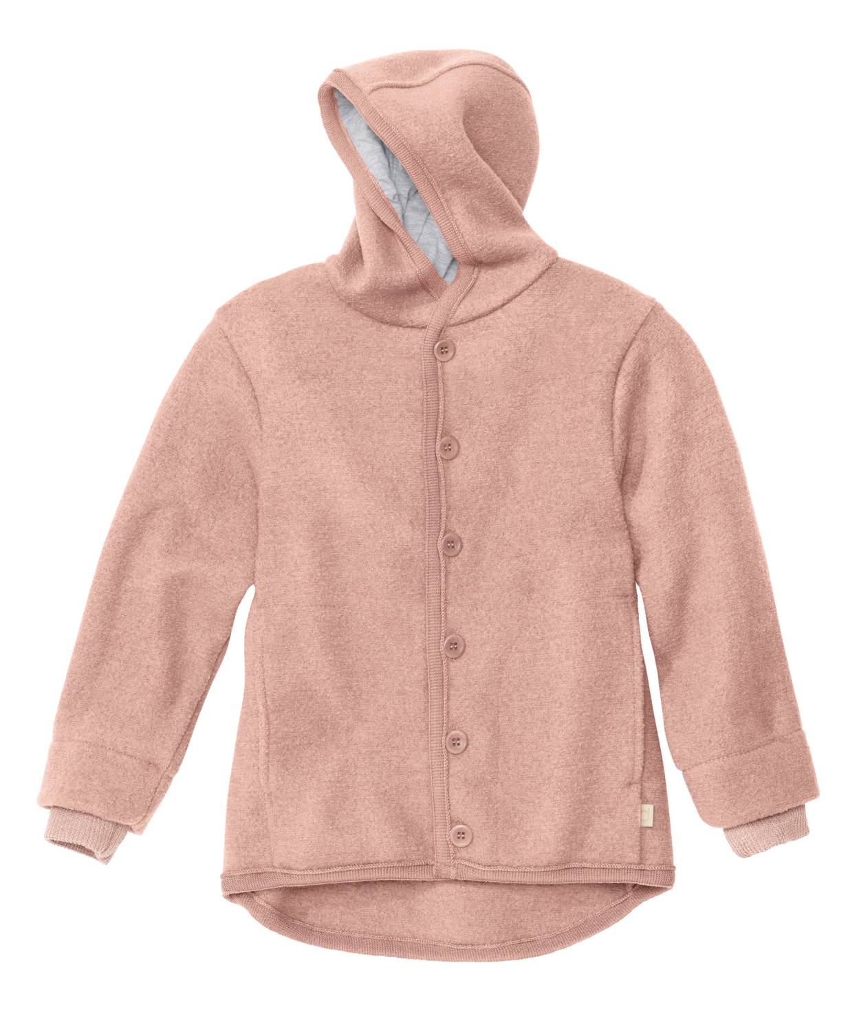 Disana Walk-Jacke mit Kapuze - 86 / 92 Rosé von Disana
