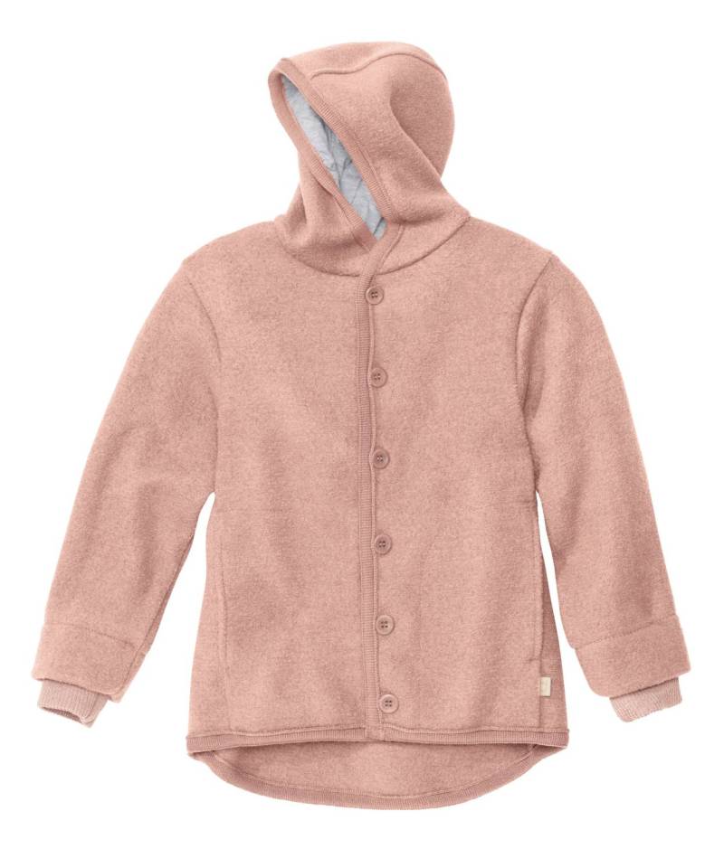Disana Walk-Jacke mit Kapuze - 86 / 92 Rosé von Disana