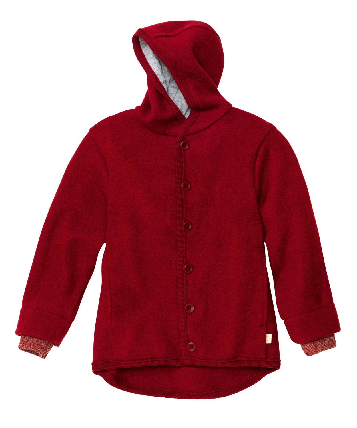 Disana Walk-Jacke mit Kapuze - Bordeaux 86 / 92 von Disana