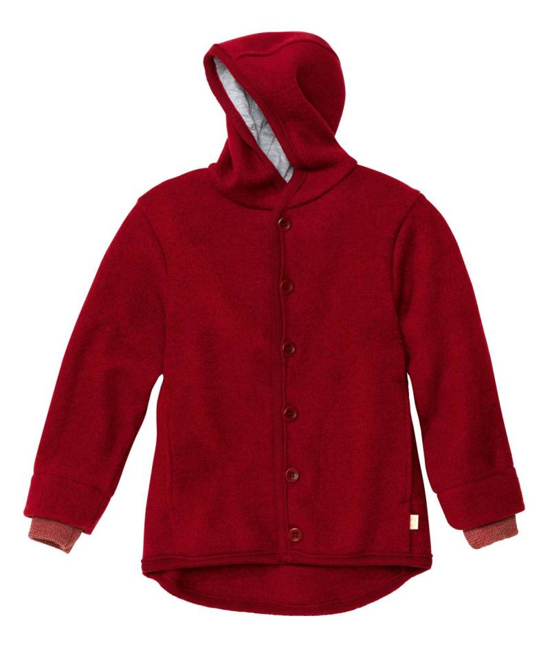 Disana Walk-Jacke mit Kapuze - Bordeaux 86 / 92 von Disana
