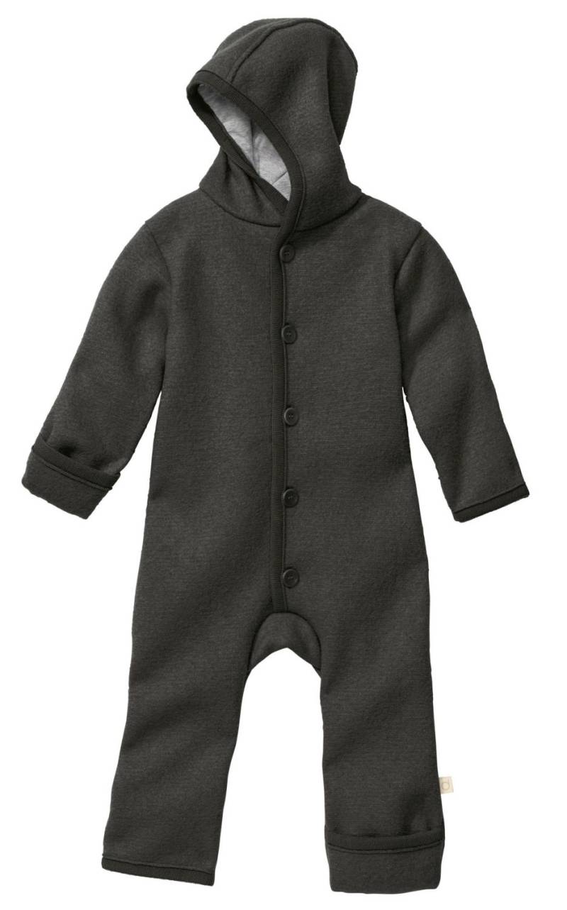 Disana Walk-Overall aus Wolle - 62 / 68 Anthrazit von Disana