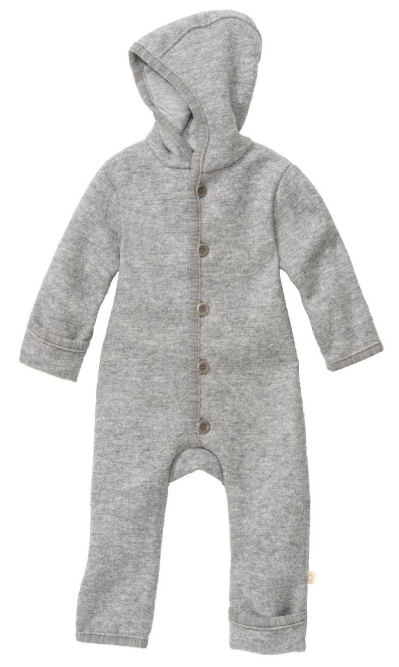 Disana Walk-Overall aus Wolle - 74 / 80 Grau von Disana