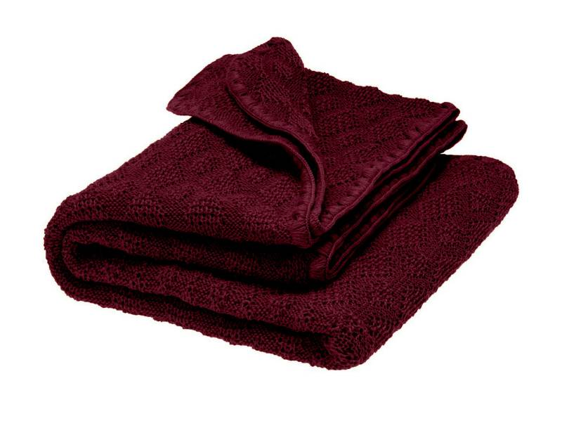 Disana Woll-Babydecke - 80x100cm - Cassis von Disana