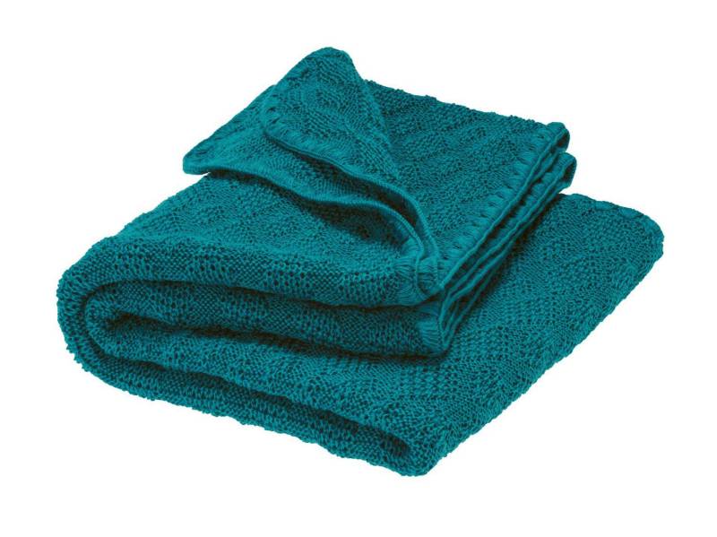 Disana Woll-Babydecke - 80x100cm - Pacific von Disana