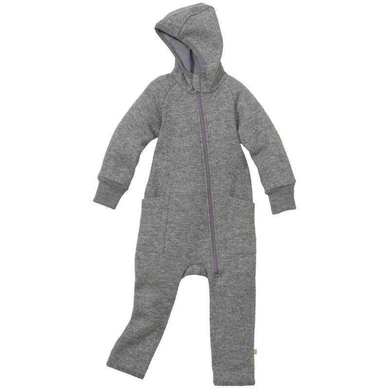 Disana Zipp-Overall  - 86 / 92 Grau von Disana