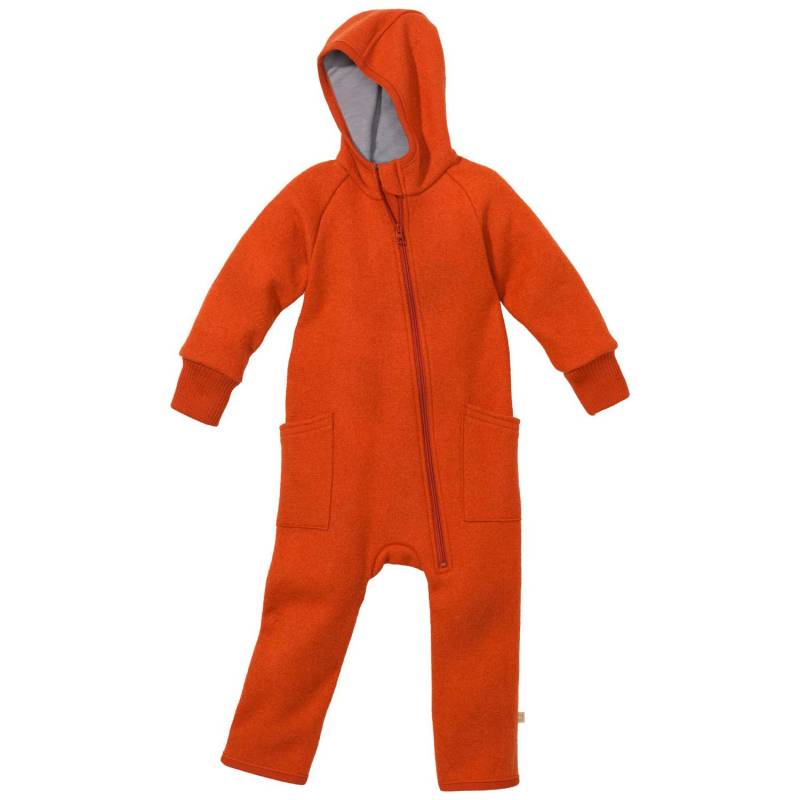 Disana Zipp-Overall  - 98 / 104 Orange von Disana