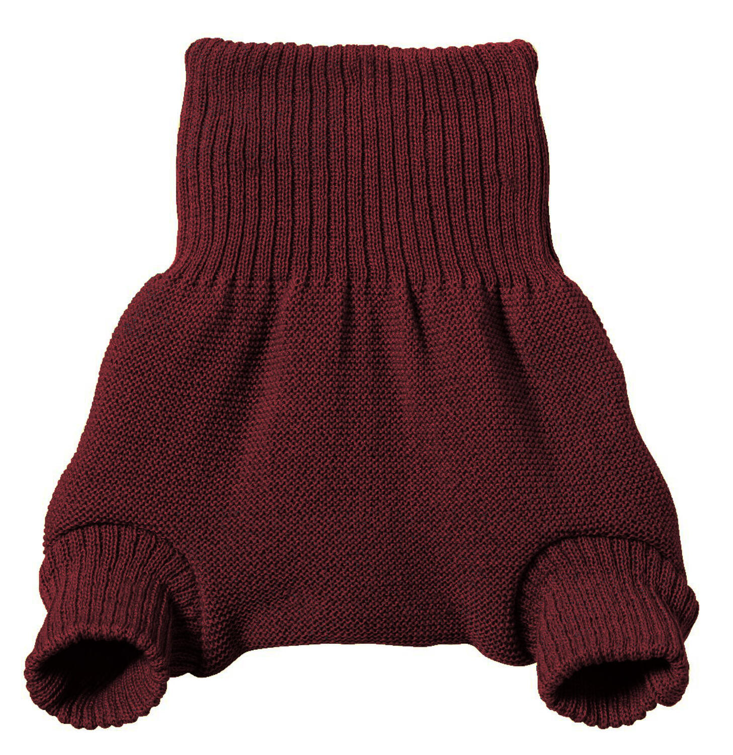 Disana gestrickte Wollüberhose - 74 / 80 Cassis Disana gestrickte Wollüberhose - 74 / 80 Cassis von Disana