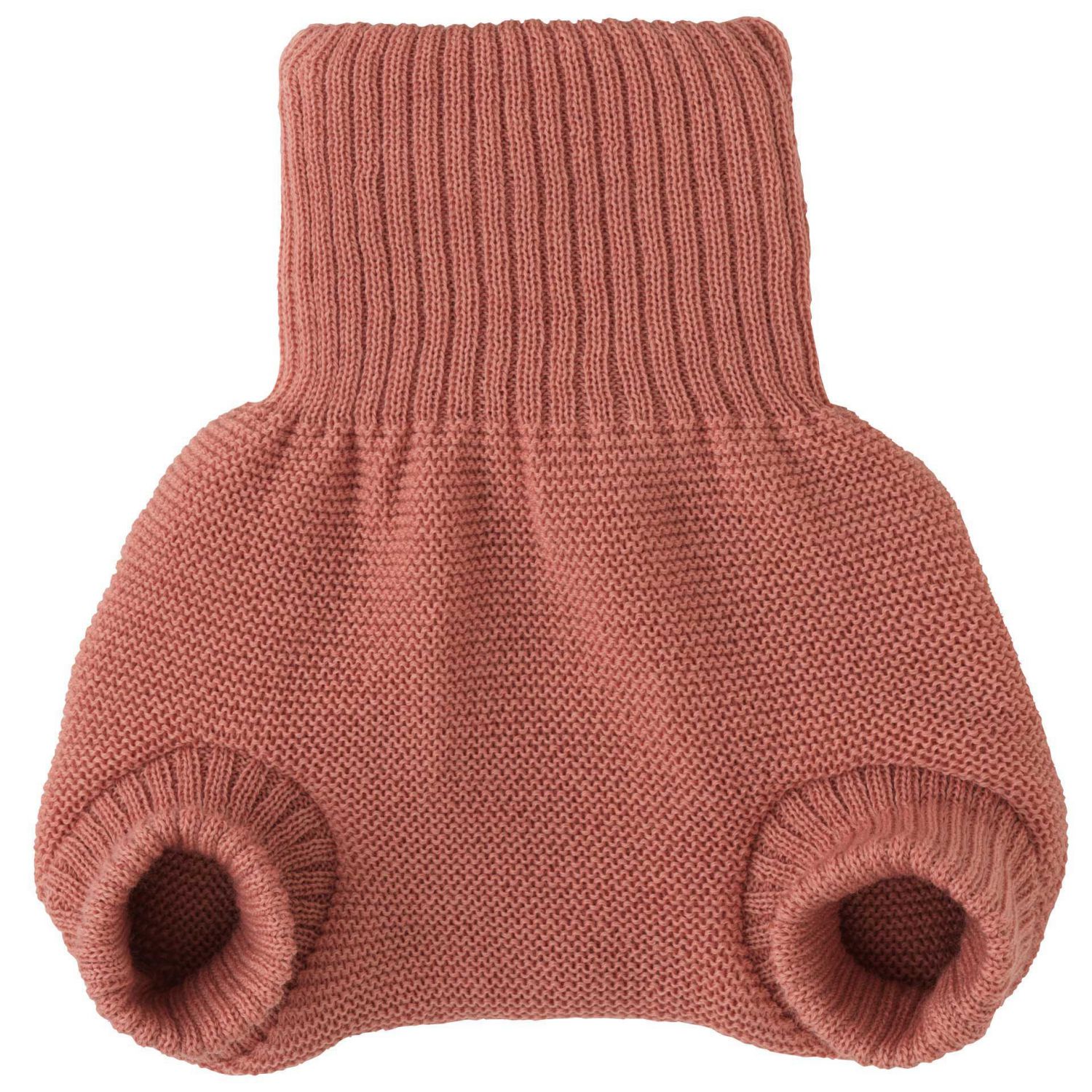 Disana gestrickte Wollüberhose - 74 / 80 Softpink von Disana