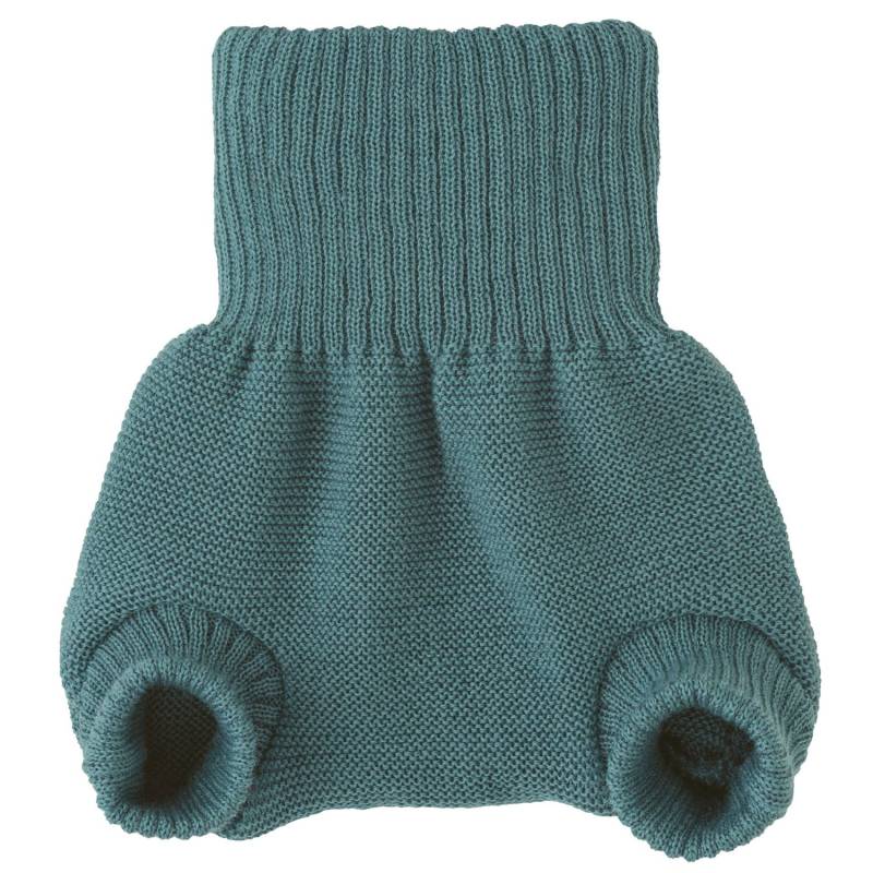 Disana gestrickte Wollüberhose - Eukalyptus 98 / 104 von Disana