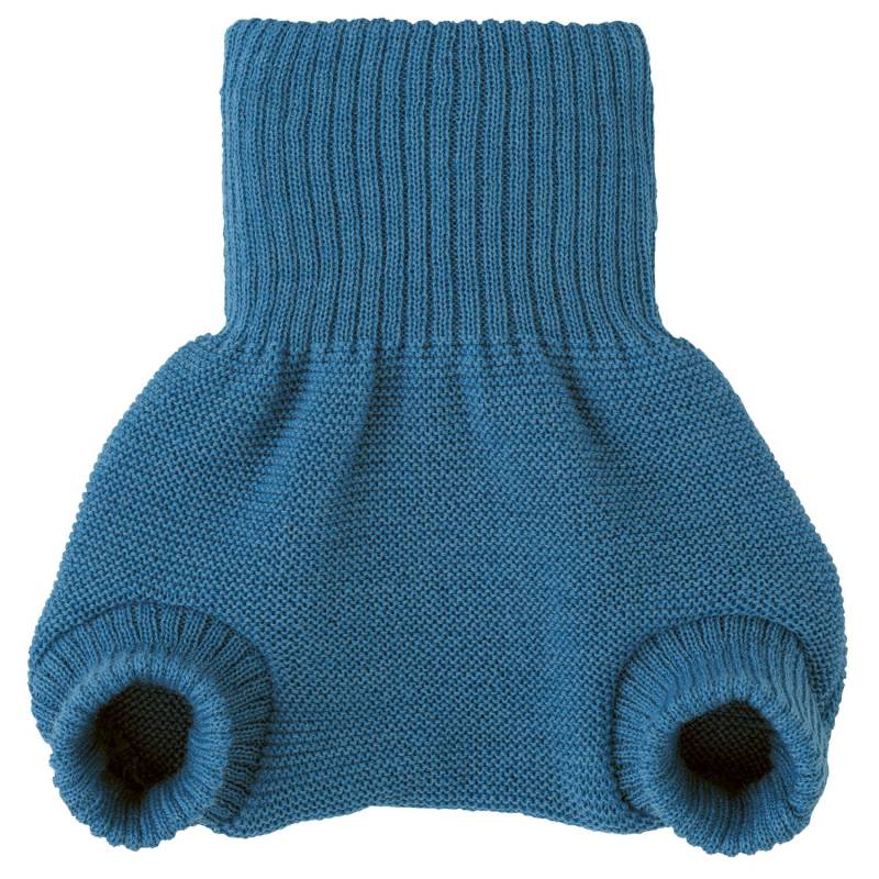 Disana gestrickte Wollüberhose - Taubenblau 86 / 92 von Disana