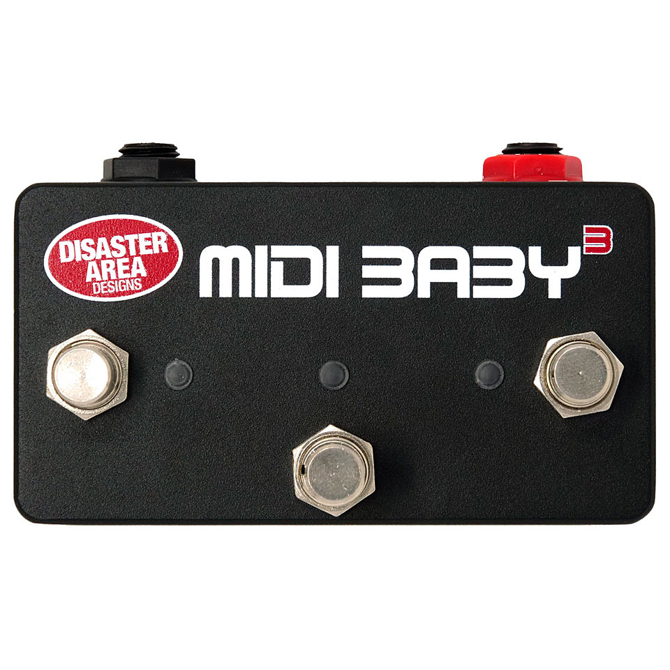 Disaster Area Designs MIDI Baby 3 Footcontroller von Disaster Area Designs