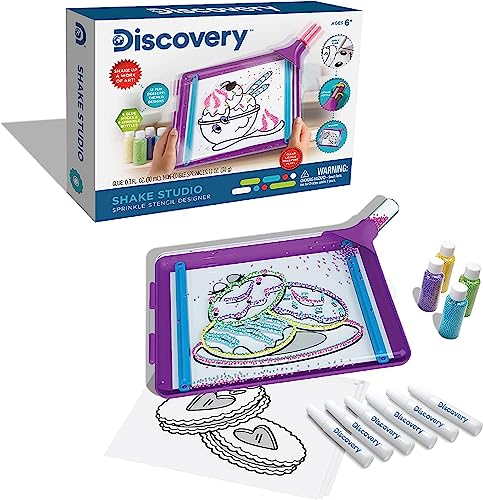 Discovery 1306006331 - Art Board Shake and Sprinkle - Magische Zeichentafel - für Kinder ab 6 Jahren von Discovery