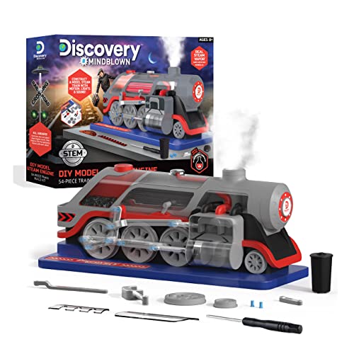 Discovery #Mindblown 1423005920 - DIY Model Steam Engine - Dampflokomotive zum selber bauen - für Kinder ab 8 Jahren von Discovery