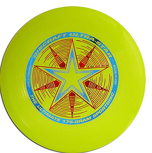 Discraft Ultrastar Frisbee-UV Yellow Discraft Ultrastar Frisbee-UV Yellow von Discraft