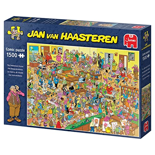 Jan van Haasteren Jumbo Spiele Jan van Haasteren Seniorenheim 1500 Teile - Puzzle für Erwachsene von Jumbo