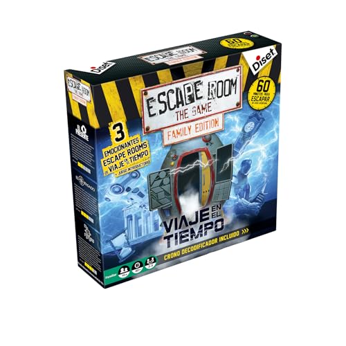 Diset - Escape Room Family Zeitreise, Familien-Brettspiel empfohlen ab 10 Jahren. Diset - Escape Room Family Zeitreise, Familien-Brettspiel empfohlen ab 10 Jahren. von Diset